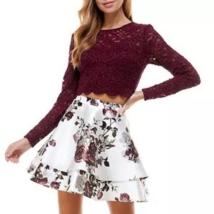 City Studio party social 2-PC set NWT